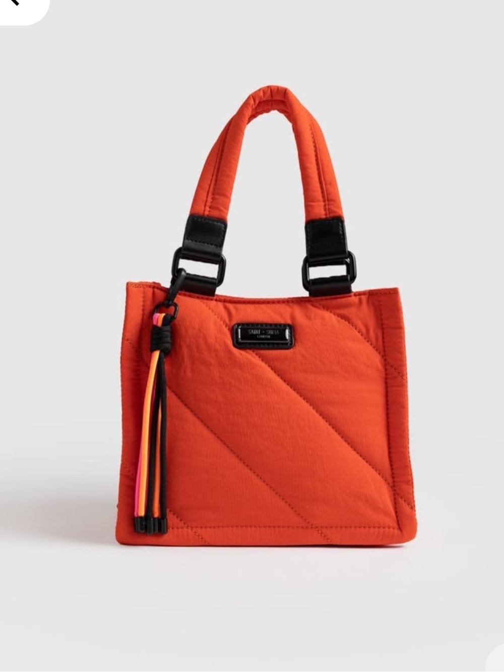Saint and Sofia Mini Penny Tote Bag Orange